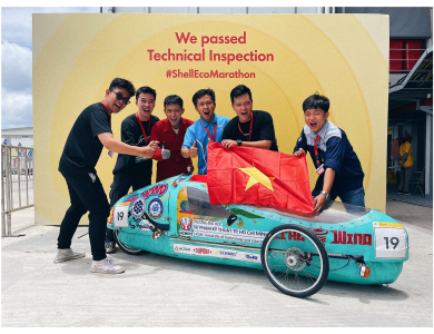 Công ty Cartek đồng hành cùng đội xe Trường Đại học Sư phạm Kỹ thuật TP. HCM tại chung kết cuộc thi Shell Eco-Marathon 2022