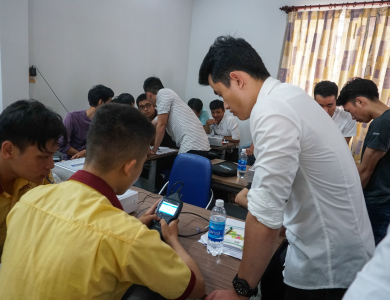 Thực Tập Máy Chẩn Đoán Tại Trụ Sở Công Ty Cartek