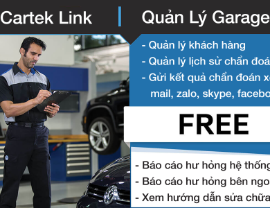 PHIÊN BẢN NÂNG CẤP CHO ỨNG DỤNG HỖ TRỢ BÁO CÁO CHẨN ĐOÁN XE CARTEK LINK