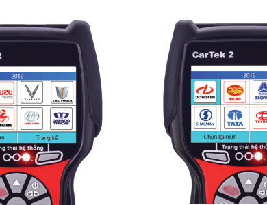 Chẩn đoán xe tải Trung Quốc bằng máy Cartek 2