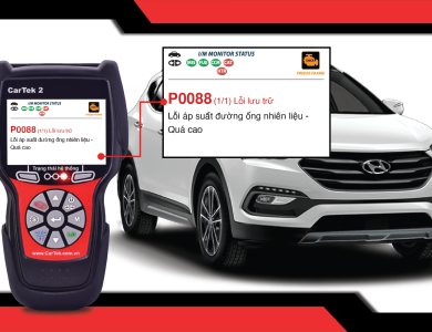 Hướng dẫn sửa lỗi P0088 trên xe 2018 Hyundai Santafe