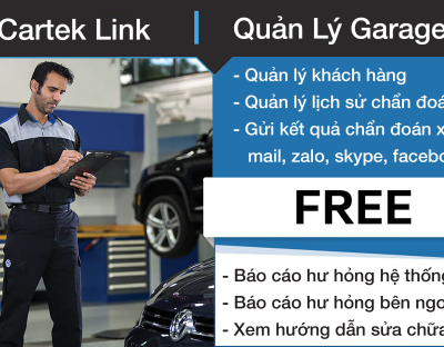 PHIÊN BẢN NÂNG CẤP CHO ỨNG DỤNG HỖ TRỢ BÁO CÁO CHẨN ĐOÁN XE CARTEK LINK PHIÊN BẢN NÂNG CẤP CHO ỨNG DỤNG HỖ TRỢ BÁO CÁO CHẨN ĐOÁN XE CARTEK LINK