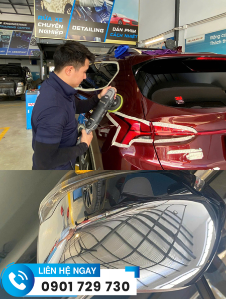 Đánh bóng sơn xe ô tô