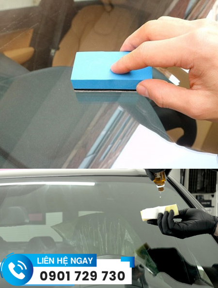 Phủ nano kính ô tô
