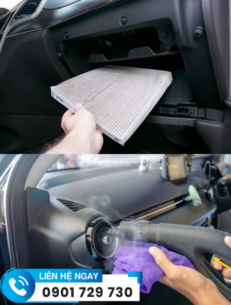 Vệ sinh dàn lạnh ô tô