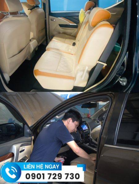 Vệ sinh nội thất ô tô chuyên nghiệp