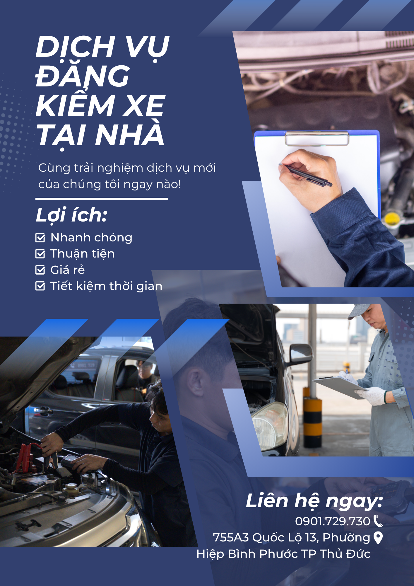 Dịch Vụ Đăng Kiểm Xe Ôtô Tại Nhà Uy Tín