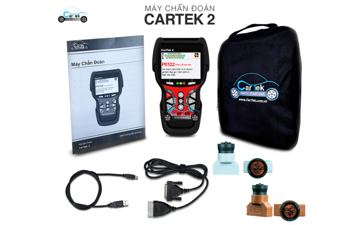 Thiết bị chẩn đoán đa năng CarTek 2 chính hãng
