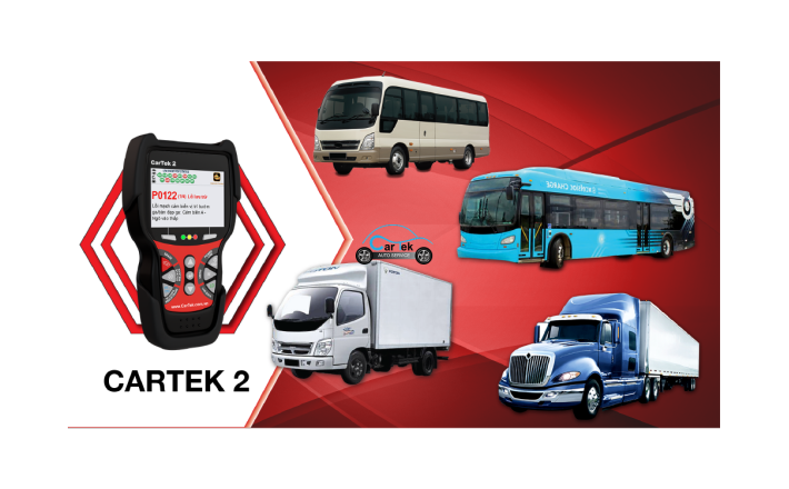 Thiết bị chẩn đoán đa năng CarTek 2 chính hãng