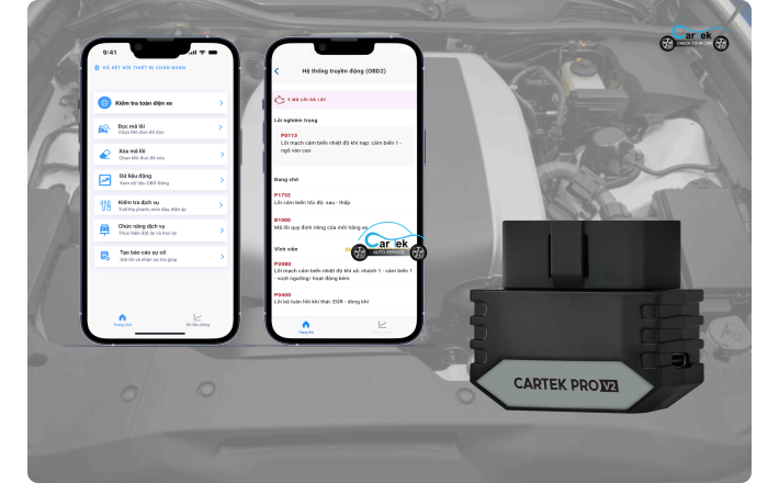 CarTek Compact – Máy chẩn đoán nhỏ gọn dành cho garage ô tô